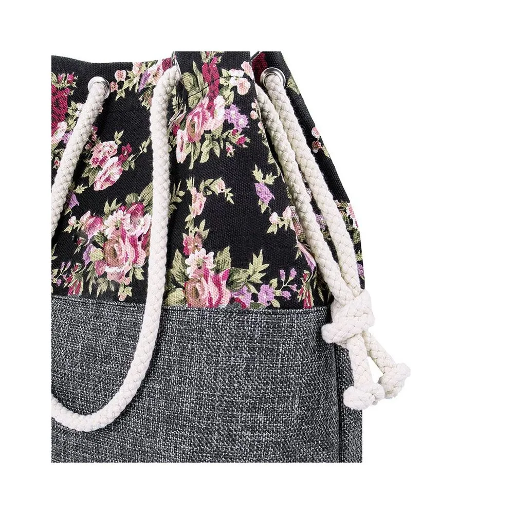 Kabelka Black/Tokyo Flowers Zagatto ZG-602