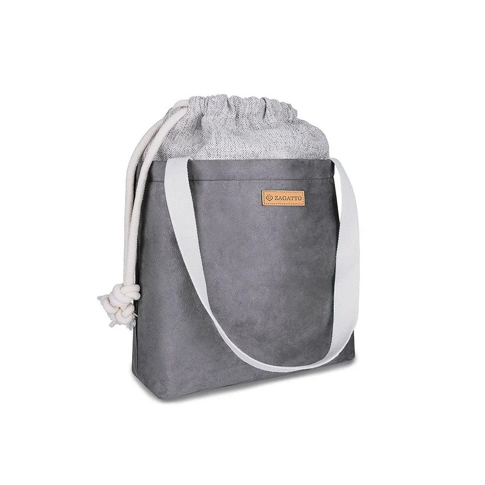Velká dámská taška Beige/Melange Zagatto ZG-611
