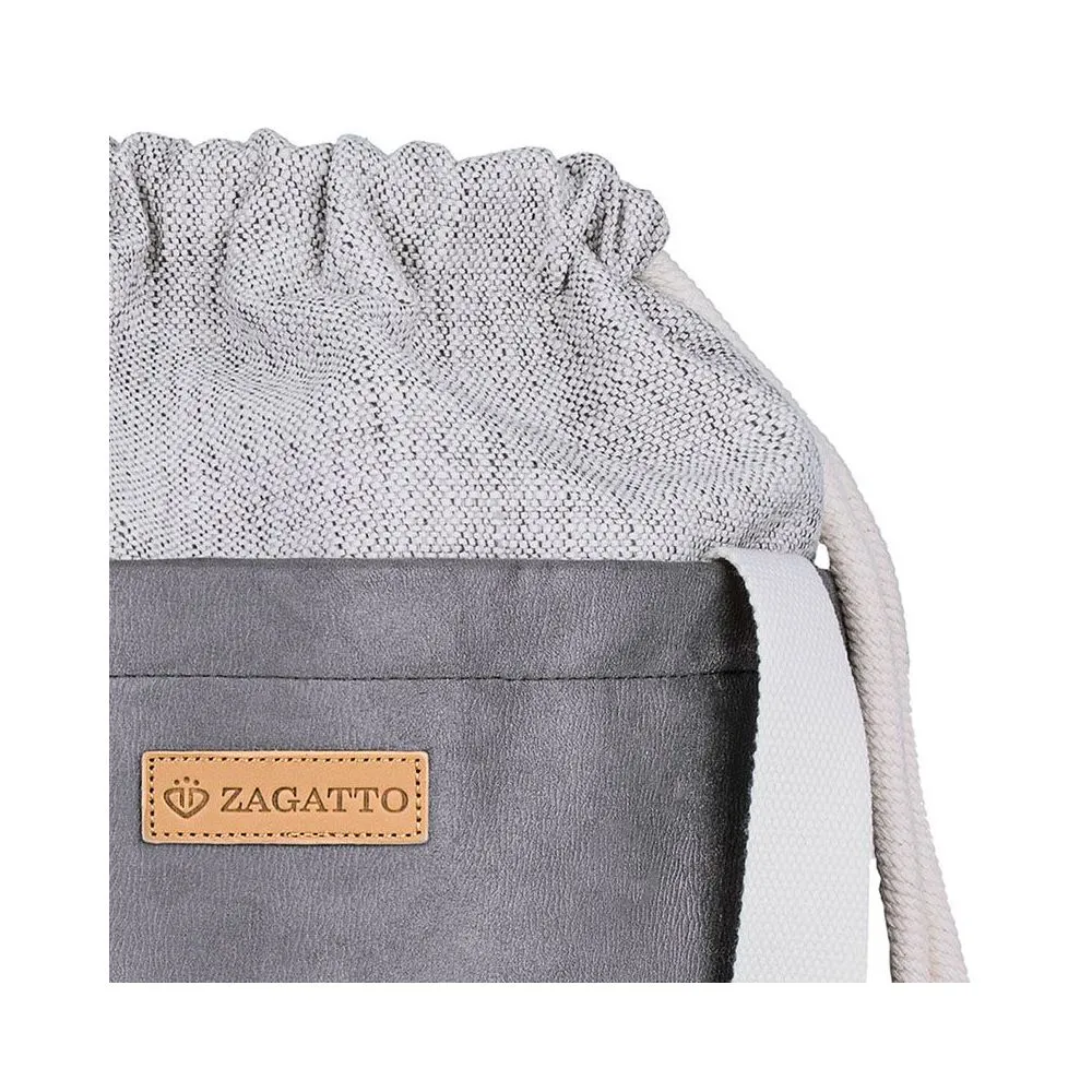 Velká dámská taška Beige/Melange Zagatto ZG-611