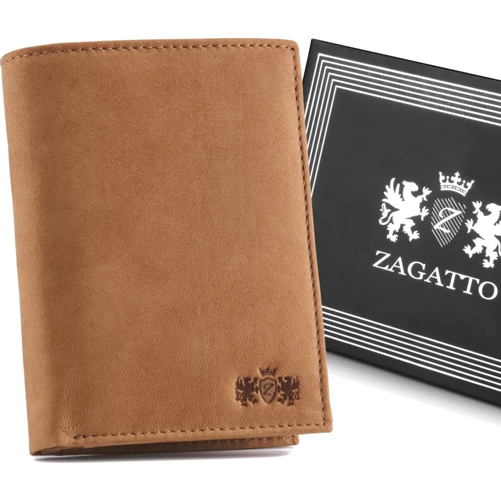Pánská peněženka ZG-N4-F10 RFID BROWN