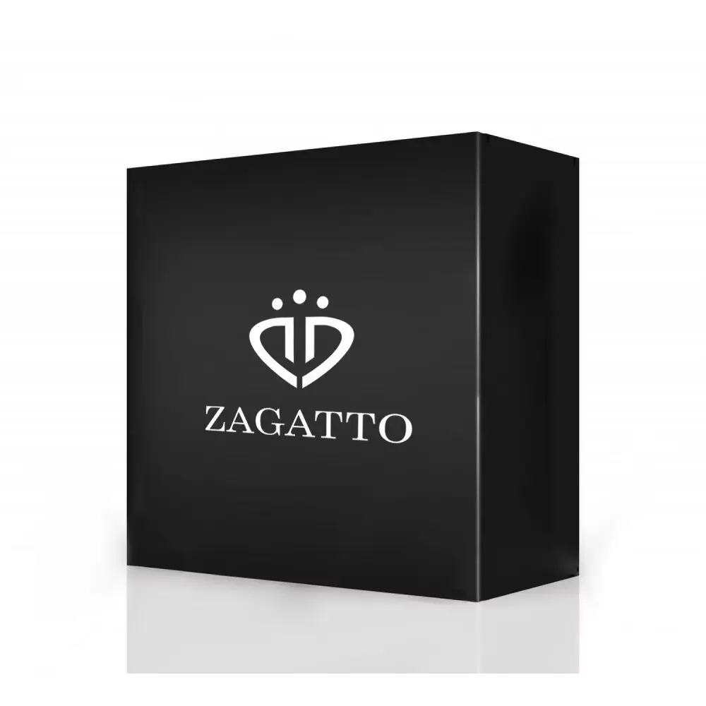 Kožený pásek Zagatto s automatickou sponou Model ZG-AT-2040 (S)